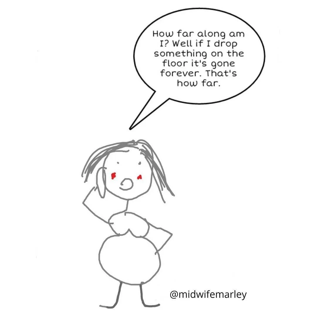 My pregnancy cartoons, slide 2