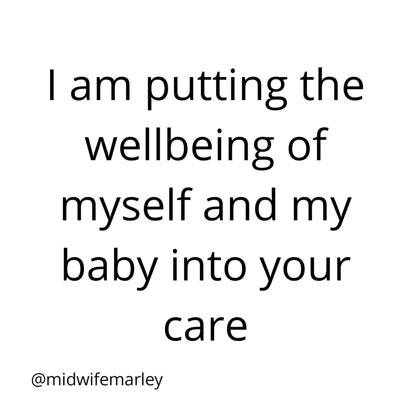Dear Birth Team, slide 2