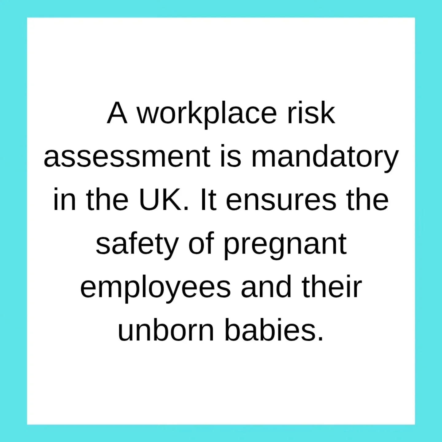 Workplace risks assessments at work are mandatory in the UK, slide 2