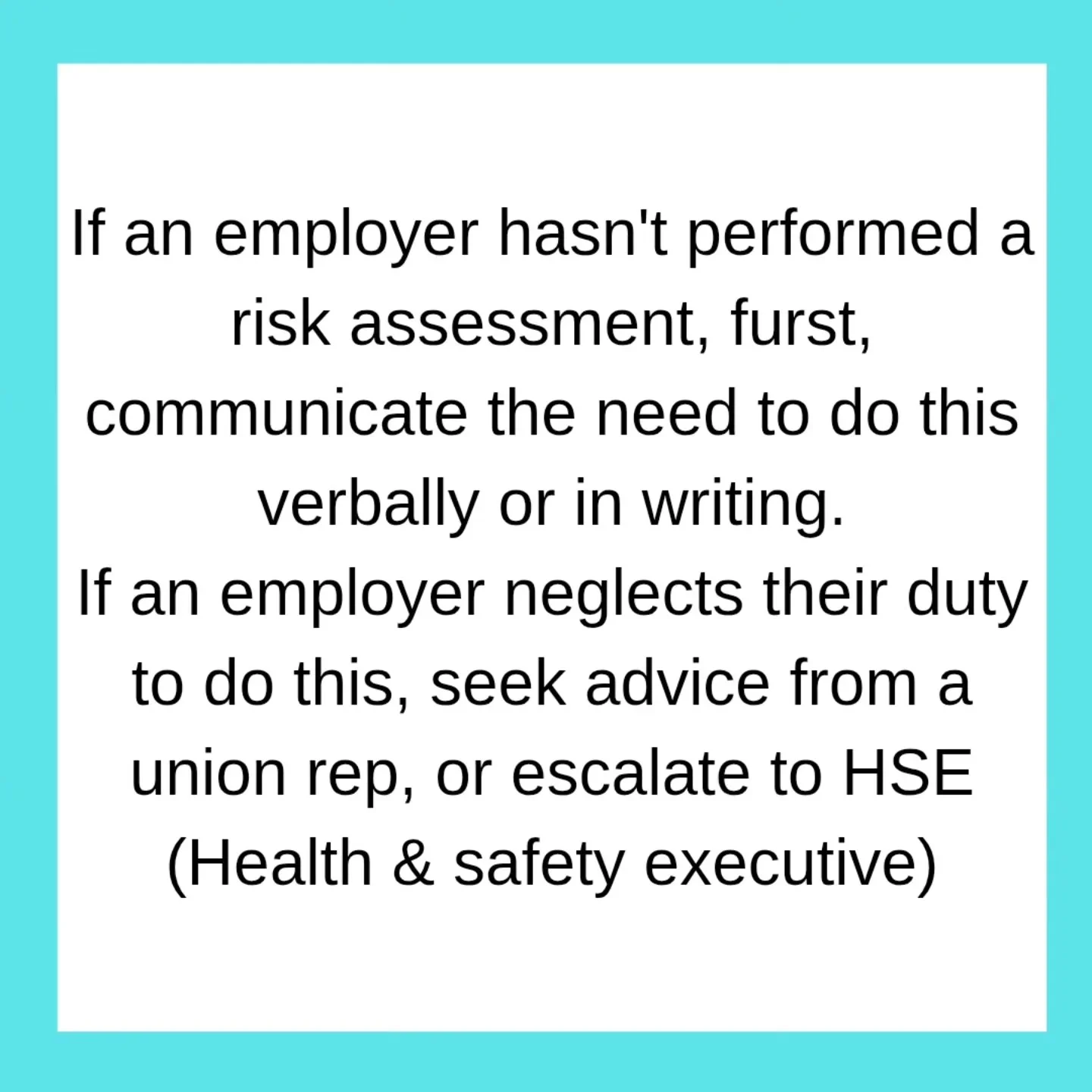 Workplace risks assessments at work are mandatory in the UK, slide 7