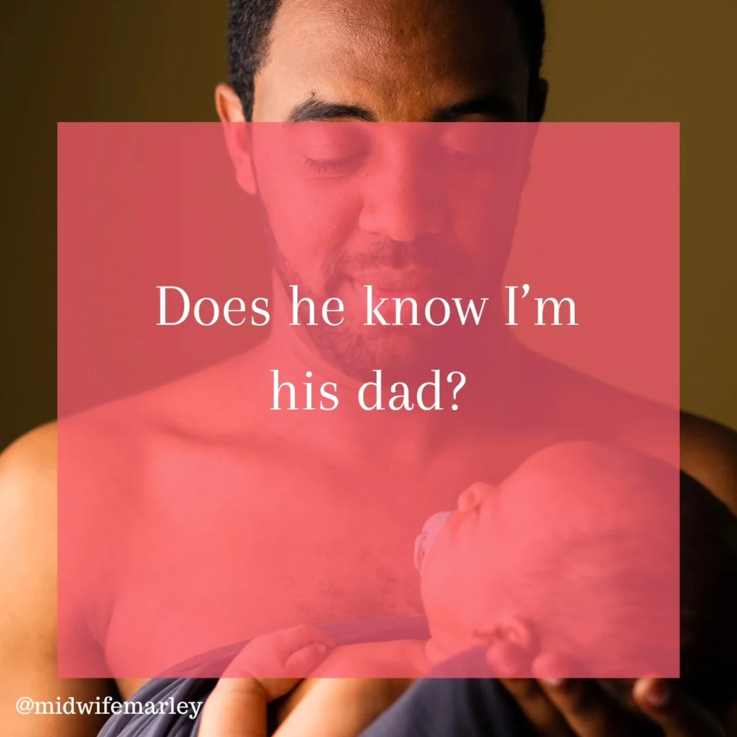 Some of the comments and questions I've heard from dad's during and after birth, slide 9