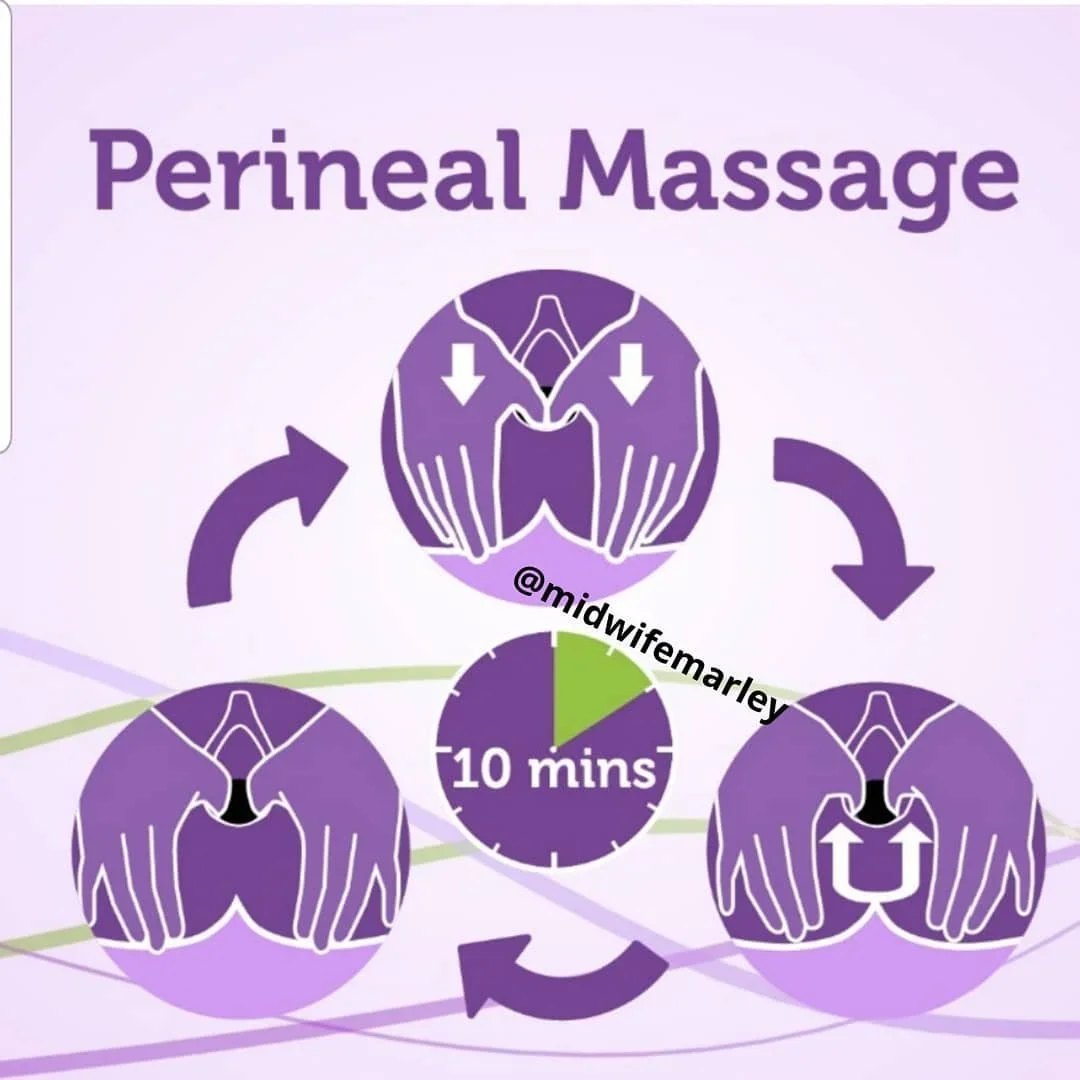 Regular perineal (the skin between the vagina and anus) massage in the last 4 weeks of…, slide 2