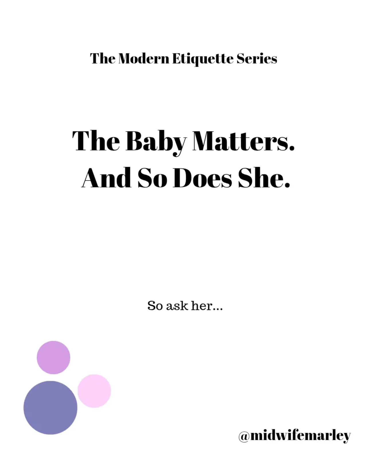 Everyone Asks about the baby, slide 6