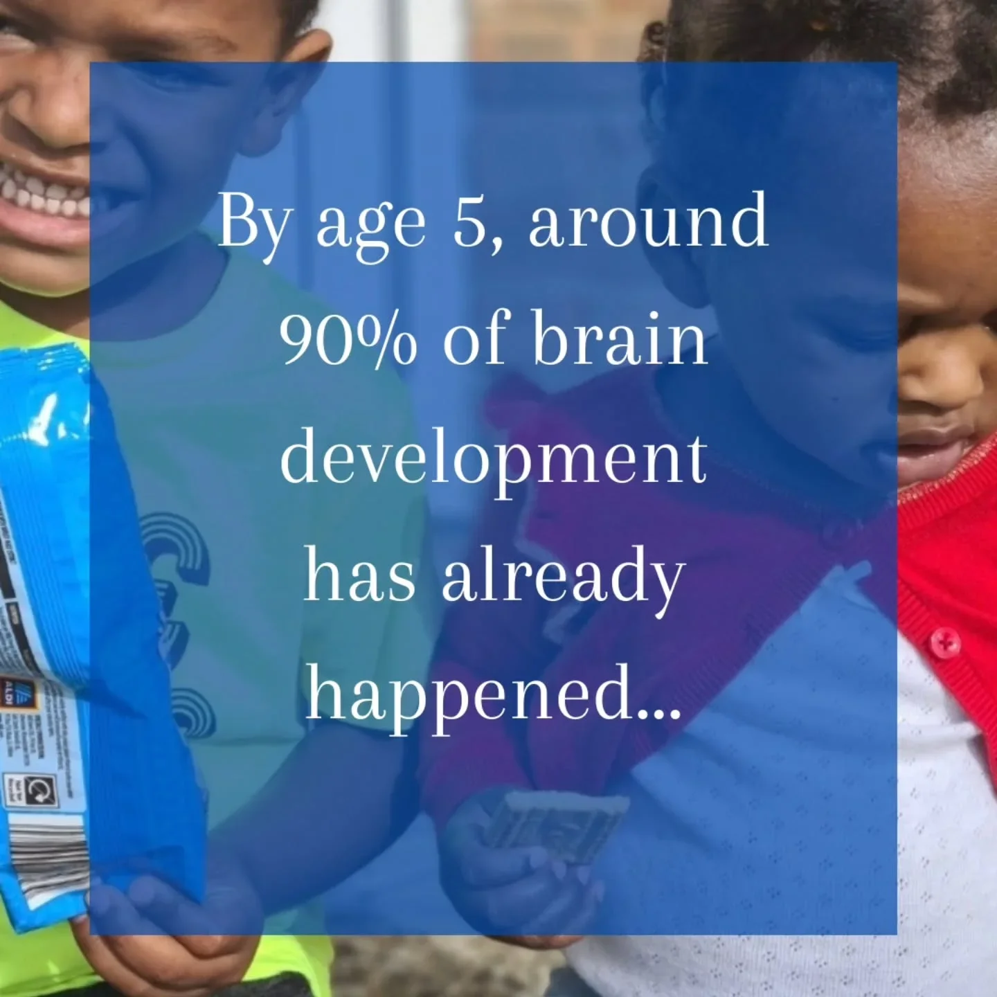 The first five years of life are an extraordinary time for brain development, slide 3