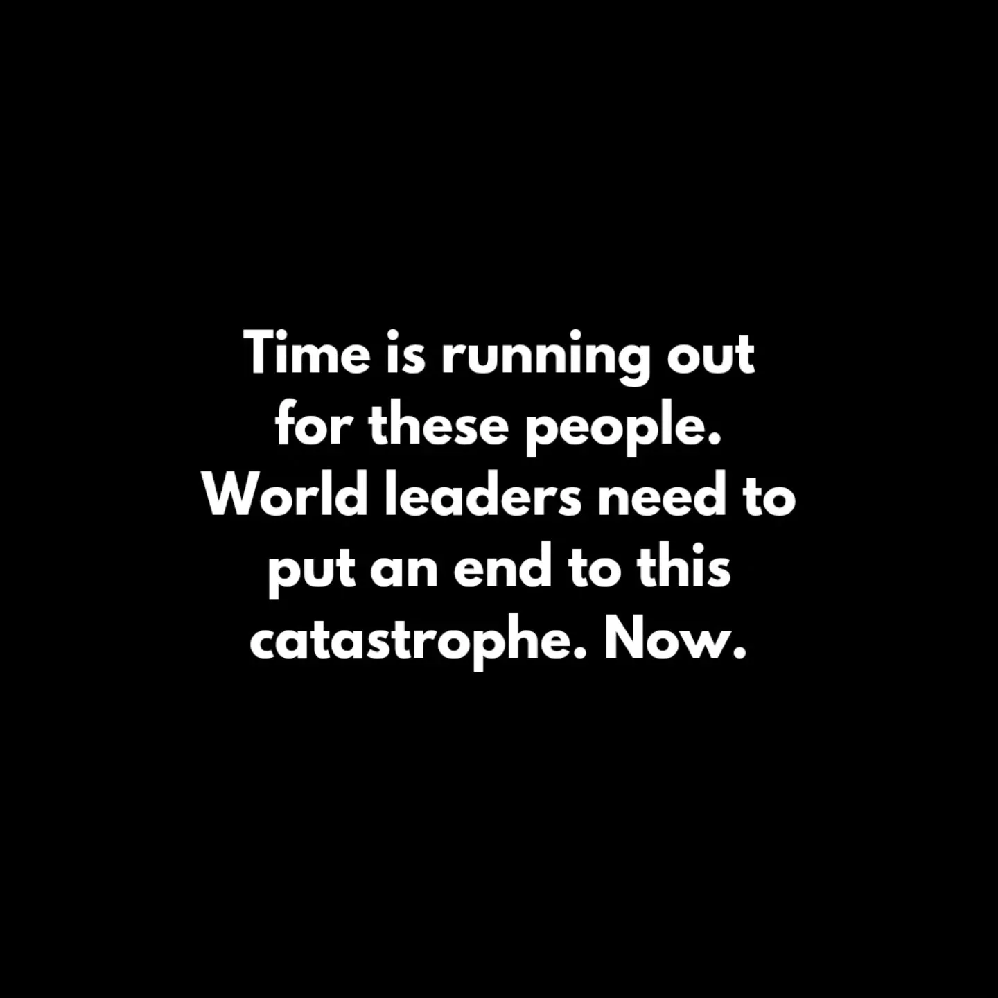Withholding food, essential supplies and medicines as a weapon of war is a pure disgrace, slide 6